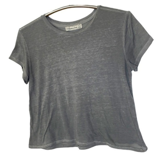 ABERCROMBIE & FITCH | Women’s Gray A&F Lightweight Shirt Size Small - Picture 1 of 6
